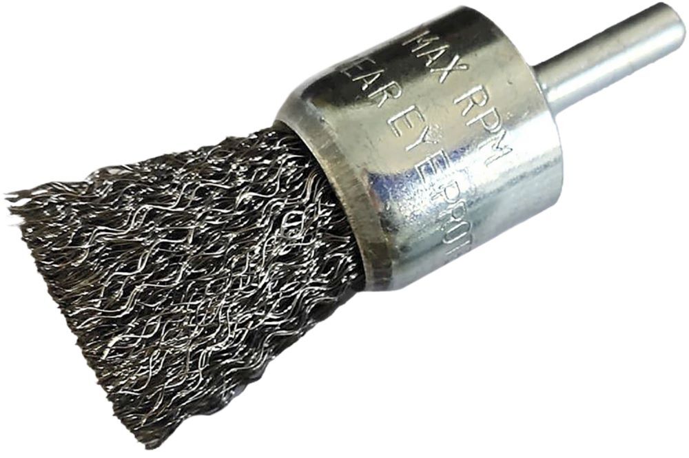 Brilliant Tools Pinselkopfbürste Durchmesser 25 mm mit 6 mm Aufnahme Produktbild Brilliant Tools Pinselkopfbürste Durchmesser 25 mm mit 6 mm Aufnahme