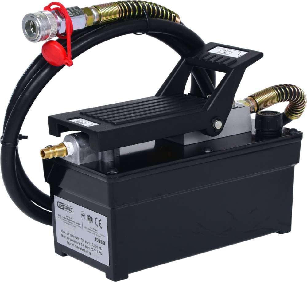 KS Tools Pneumatischer Hydraulik Pumpen Satz 3 Teile Produktbild KS Tools Pneumatischer Hydraulik Pumpen Satz 3 Teile