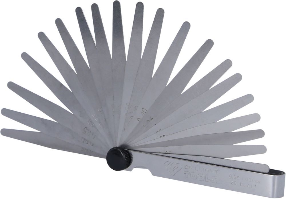 Brilliant Tools Präzisionsfühlerlehre 0,05 bis 1 mm Produktbild Brilliant Tools Präzisionsfühlerlehre 0,05 bis 1 mm bild 2