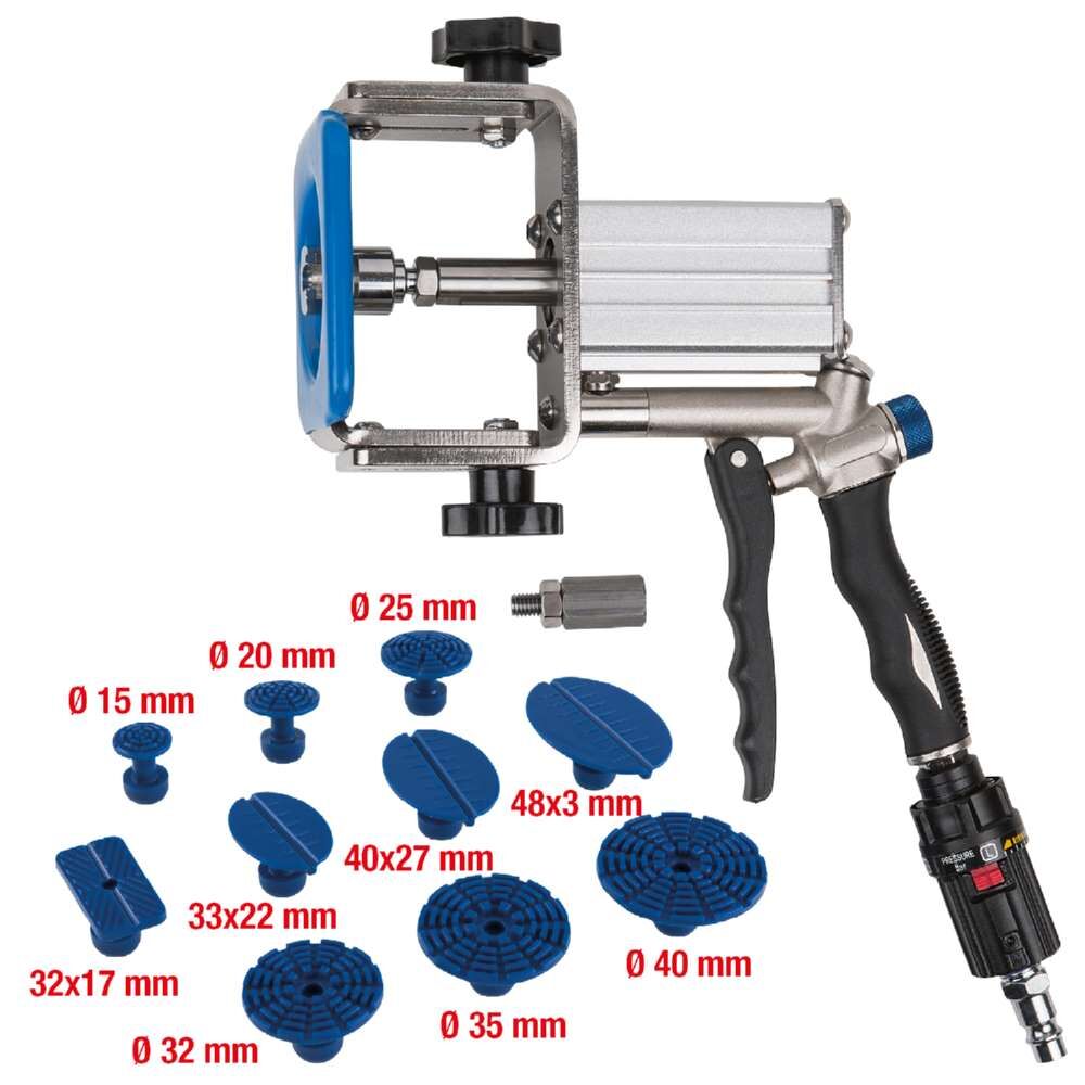 KS Tools Profi Druckluft Ausbeul Auszieher Satz 12 Teile Produktbild KS Tools Profi Druckluft Ausbeul Auszieher Satz 12 Teile bild 11