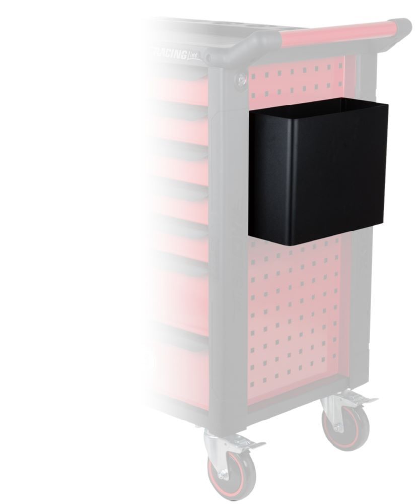 KS Tools RACINGline Abfalleimer schwarz für Werkstattwagen Produktbild KS Tools RACINGline Abfalleimer schwarz für Werkstattwagen