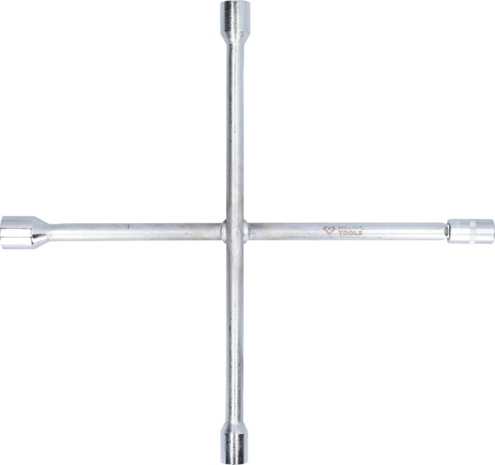 Brilliant Tools Rad Kreuzschlüssel 1/2 Zoll x 17 x 19 x 22 mm Produktbild Brilliant Tools Rad Kreuzschlüssel 1/2 Zoll x 17 x 19 x 22 mm