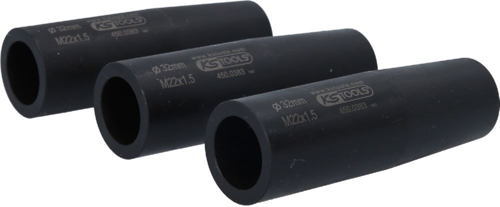 Produktbild KS Tools Radbolzen Zentrier- und Schonhülsen Satz M22x1,5 Durchmesser 32,0 mm