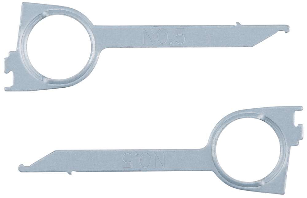 KS Tools Radio Navigationsgerät Entriegelungswerkzeug Becker 2 Teile Länge 89 mm Produktbild KS Tools Radio Navigationsgerät Entriegelungswerkzeug Becker 2 Teile Länge 89 mm