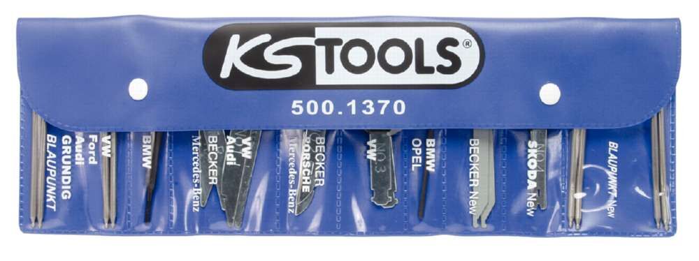 KS Tools Radio Navigationssystem Demontage und Montage Satz 18 Teile KS Tools Radio Navigationssystem Demontage und Montage Satz 18 Teile