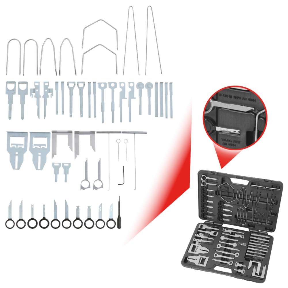 KS Tools Radio Navigationssystem Demontage und Montage Satz 52 Teile Produktbild KS Tools Radio Navigationssystem Demontage und Montage Satz 52 Teile bild 7