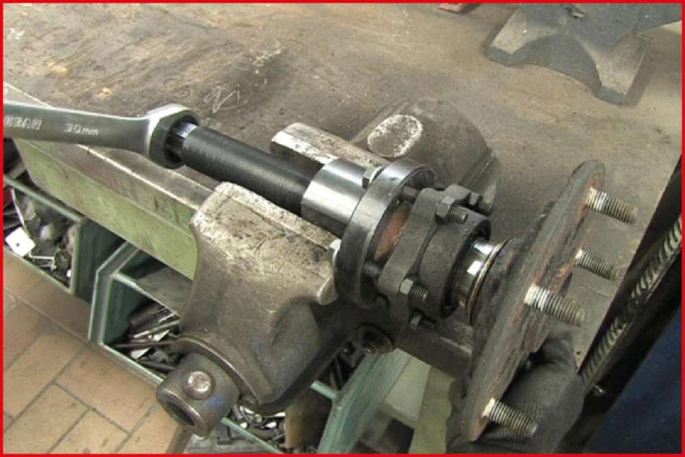 KS Tools Radlager Werkzeug Satz für Ford Transit 17 Teile Produktbild KS Tools Radlager Werkzeug Satz für Ford Transit 17 Teile bild 8