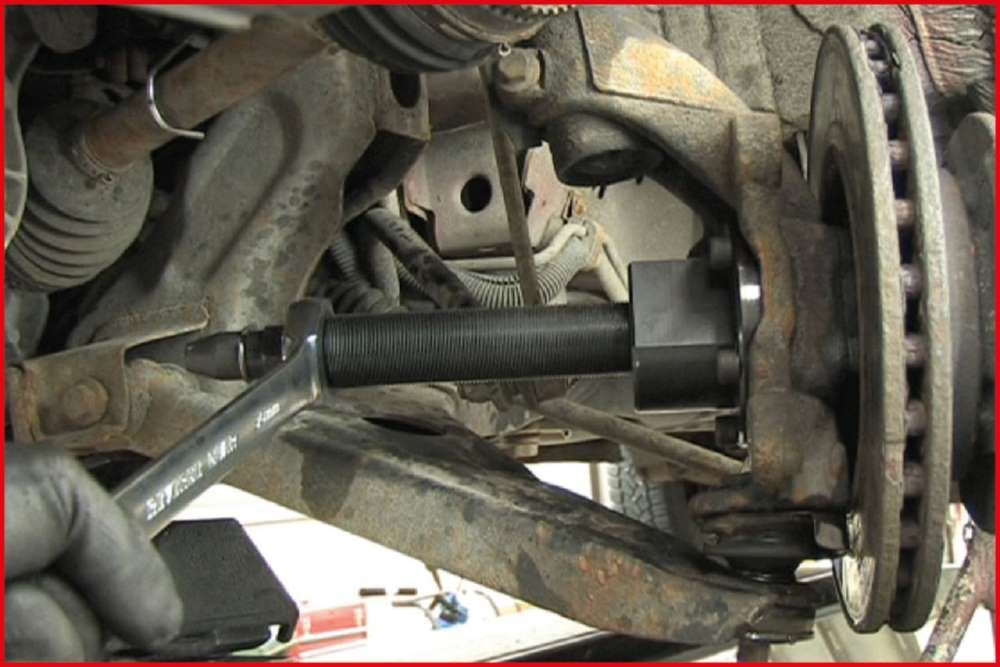 KS Tools Radlager Werkzeug Satz für Ford Transit 17 Teile Produktbild KS Tools Radlager Werkzeug Satz für Ford Transit 17 Teile bild 9