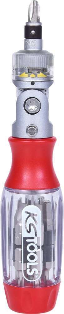 KS Tools 1/4 Zoll Ratschen Bit Schraubendreher Länge 190mm Produktbild KS Tools 1/4 Zoll Ratschen Bit Schraubendreher Länge 190mm