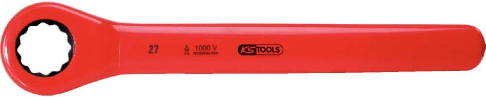 KS Tools Ratschenringschlüssel mit Schutzisolierung Schlüsselweite 7/16 Zoll Produktbild KS Tools Ratschenringschlüssel mit Schutzisolierung Schlüsselweite 7/16 Zoll