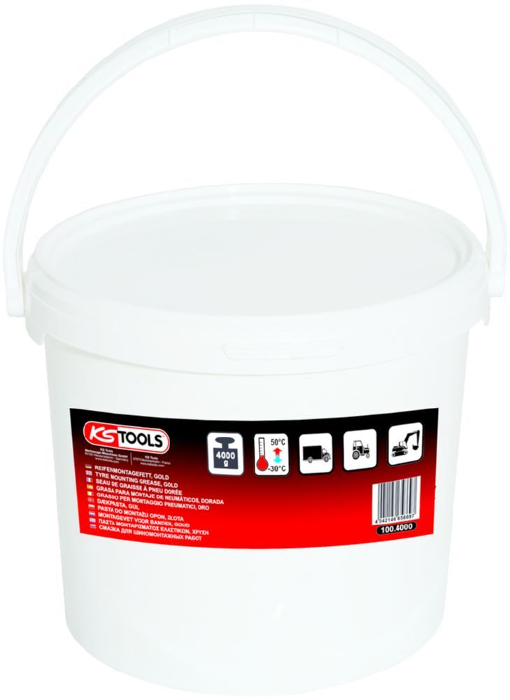 KS Tools Reifenmontagefett 4 kg gold Produktbild KS Tools Reifenmontagefett 4 kg gold