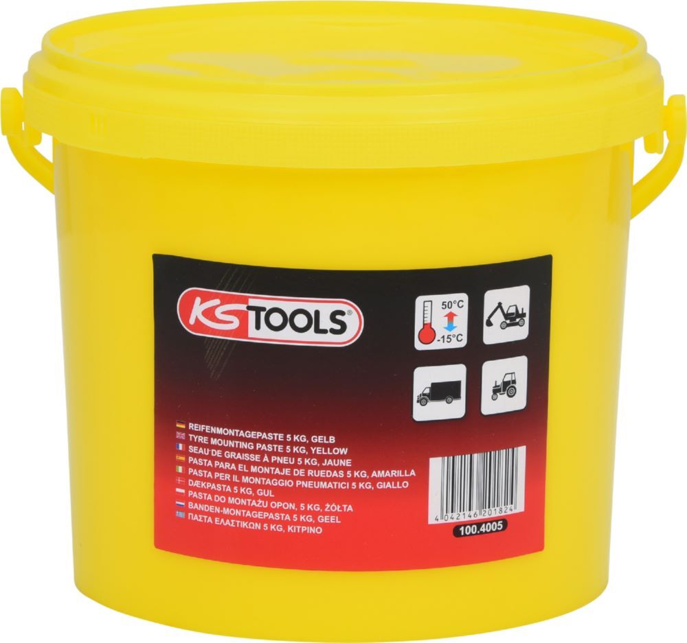 Produktbild KS Tools Reifenmontagepaste 5 kg gelb