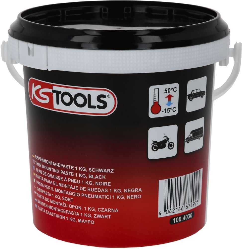 Produktbild KS Tools Reifenmontagepaste 1 kg schwarz