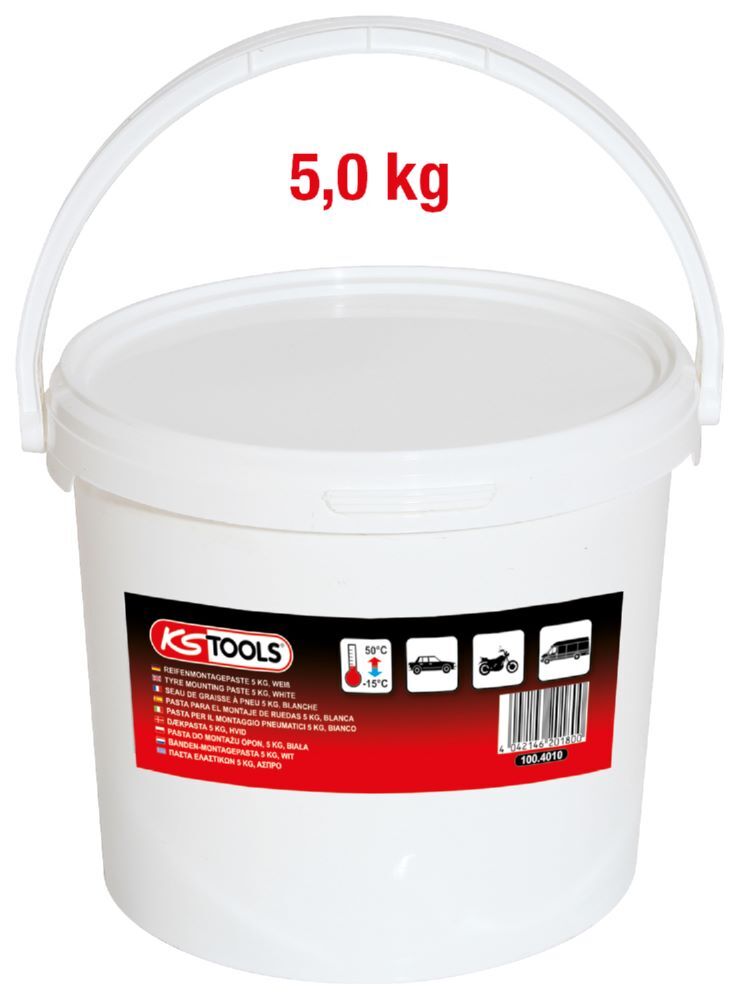 Produktbild Reifenmontagepaste 5 kg, weiß bild 3