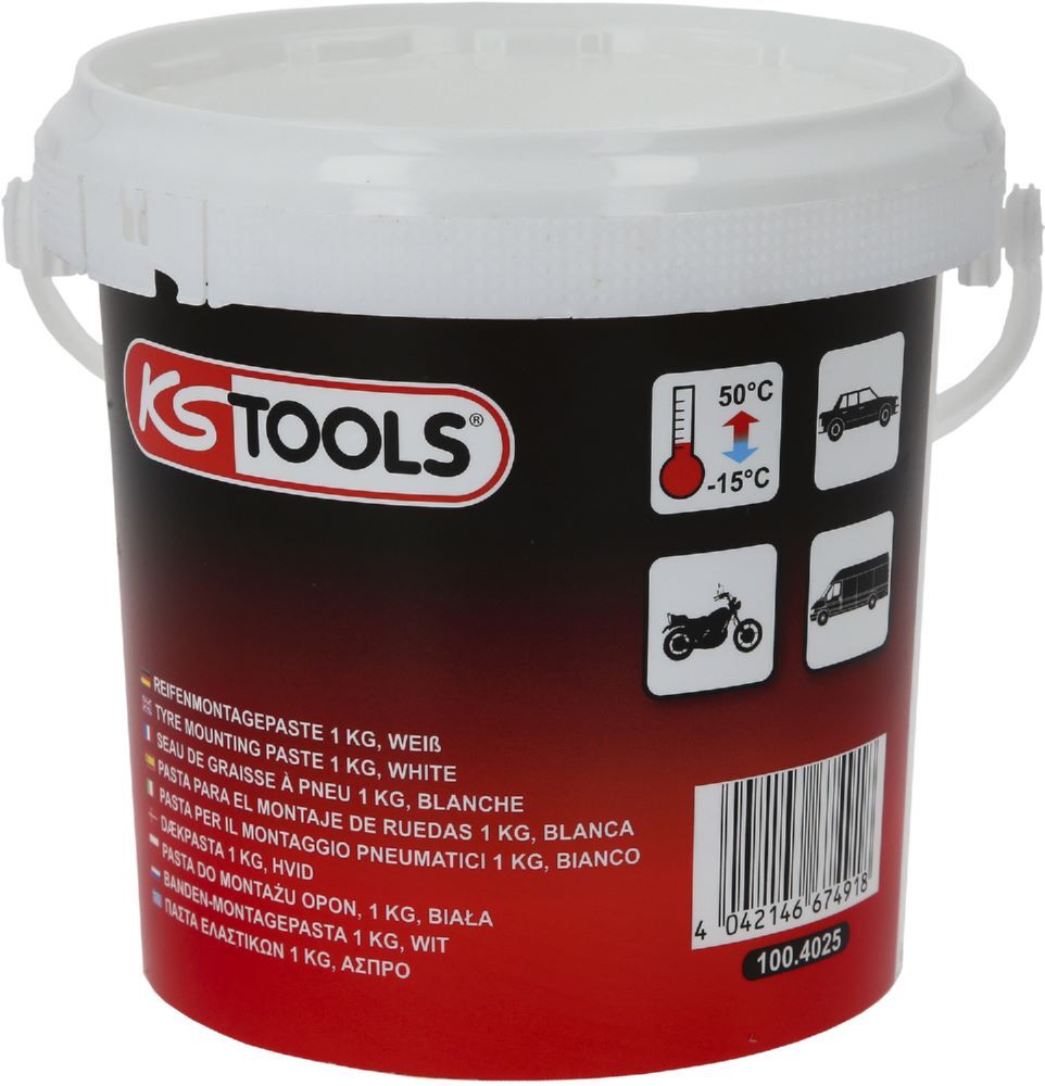 Produktbild KS Tools Reifenmontagepaste 1 kg weiß