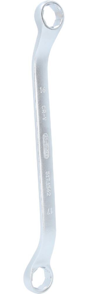 Produktbild KS Tools RESCUEpower Doppel Ringschlüssel gekröpft 16 x 17 mm