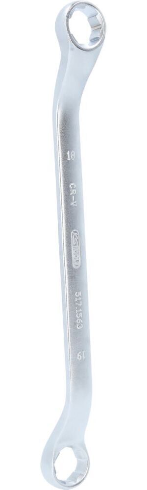 Produktbild KS Tools RESCUEpower Doppel Ringschlüssel gekröpft 18 x 19 mm