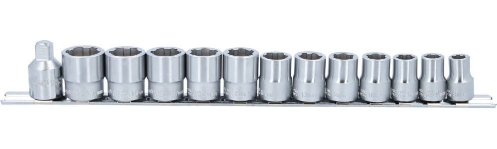 Produktbild KS Tools Stecknuss Satz 3/8 Zoll 8 bis 19 mm 13 teilig