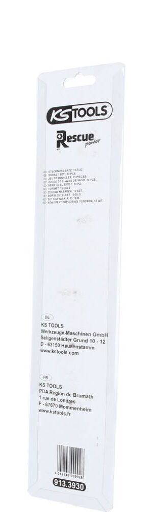 Produktbild 3/8" RESCUEpower Stecknuss-Satz, 13-tlg 8-19mm bild 5