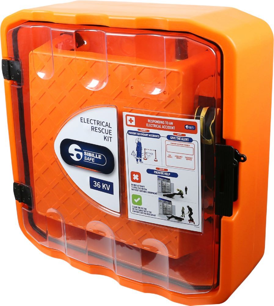 Produktbild KS Tools Rettungsset für maximal 36 kV 9 teilig