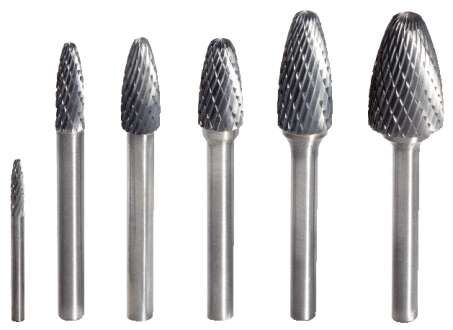 KS Tools HM Rundbogen Frässtift Form F 10 mm Produktbild KS Tools HM Rundbogen Frässtift Form F 10 mm