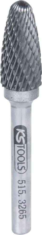 KS Tools HM Rundbogen Frässtift Form F 12 mm Produktbild KS Tools HM Rundbogen Frässtift Form F 12 mm