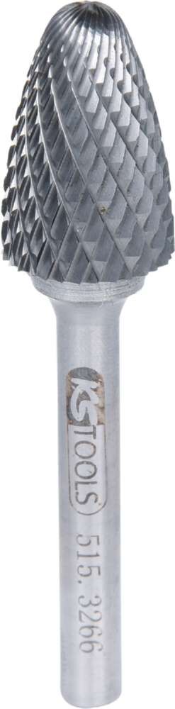 KS Tools HM Rundbogen Frässtift Form F 16 mm Produktbild KS Tools HM Rundbogen Frässtift Form F 16 mm