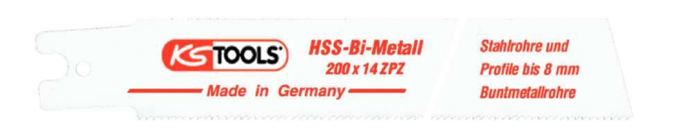 KS Tools Säbelsägeblatt Rems HSS Bi Metall 200mm Zahnabstand 1,8mm 5er Pack Produktbild KS Tools Säbelsägeblatt Rems HSS Bi Metall 200mm Zahnabstand 1,8mm 5er Pack