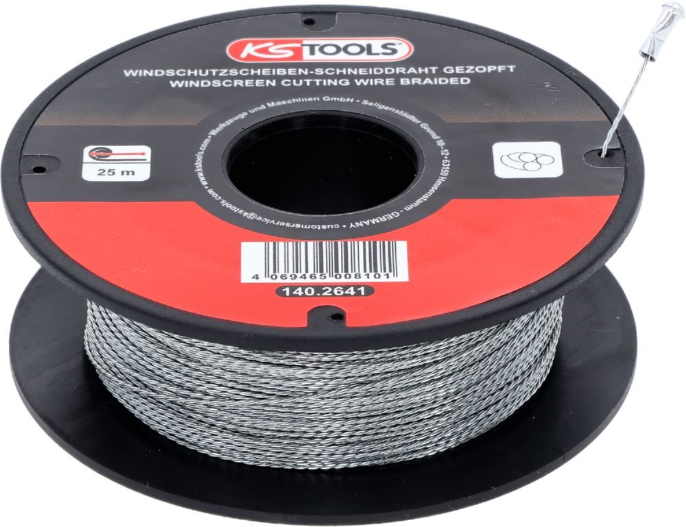 Produktbild KS Tools Scheiben Schneiddraht gezopft 25 m