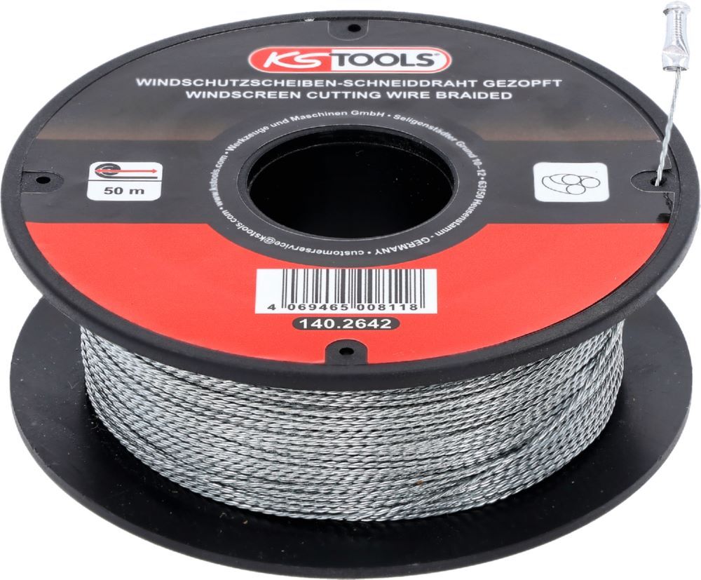 Produktbild KS Tools Scheiben Schneiddraht gezopft 50 m