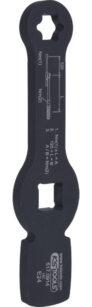 Produktbild KS Tools Schlag Torx E Schlüssel 3/4 Zoll 2 Schlagflächen E24