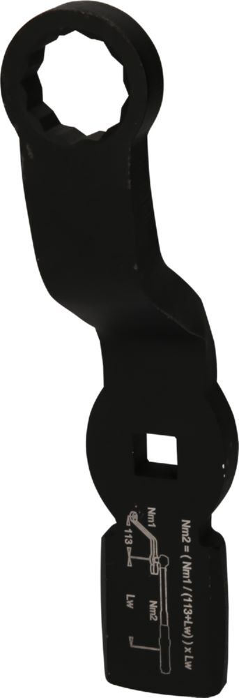 Produktbild 1/2" Schlag-Zwölfkant-Schlüssel mit 2 Schlagflächen, 24mm bild 2