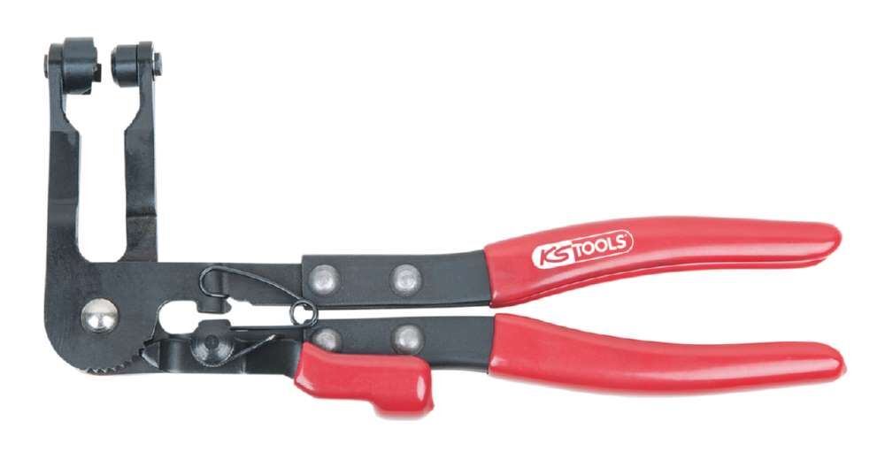 KS Tools Schlauchschellenzange abgewinkelt Länge 210 mm Produktbild KS Tools Schlauchschellenzange abgewinkelt Länge 210 mm