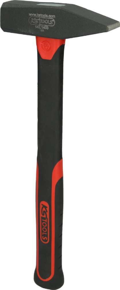 KS Tools Schlosserhammer mit Fiberglasstiel 600g Produktbild KS Tools Schlosserhammer mit Fiberglasstiel 600g bild 4