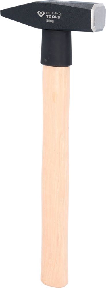 Brilliant Tools Schlosserhammer mit Hickory Stiel 500 Gramm Produktbild Brilliant Tools Schlosserhammer mit Hickory Stiel 500 Gramm bild 2