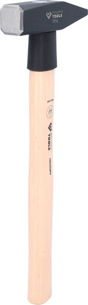 Brilliant Tools Schlosserhammer mit Hickory Stiel 500 Gramm Produktbild Brilliant Tools Schlosserhammer mit Hickory Stiel 500 Gramm bild 3