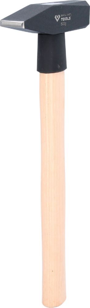 Brilliant Tools Schlosserhammer mit Hickory Stiel 500 Gramm Produktbild Brilliant Tools Schlosserhammer mit Hickory Stiel 500 Gramm bild 4