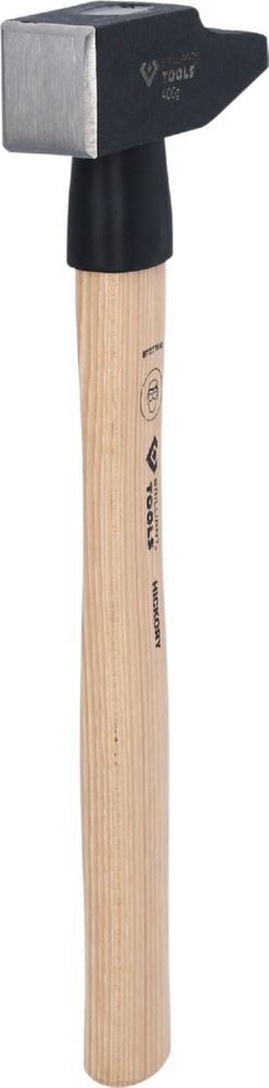 Brilliant Tools Schlosserhammer mit Hickory Stiel 400 Gramm französische Form Produktbild Brilliant Tools Schlosserhammer mit Hickory Stiel 400 Gramm französische Form bild 3