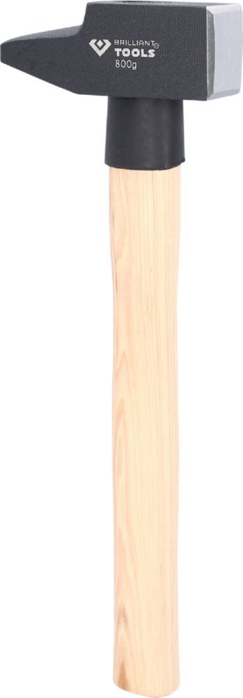 Brilliant Tools Schlosserhammer mit Hickory Stiel 800 Gramm französische Form Produktbild Brilliant Tools Schlosserhammer mit Hickory Stiel 800 Gramm französische Form bild 2