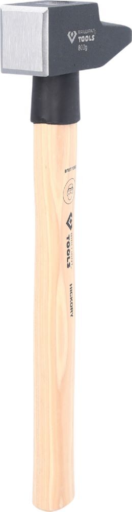 Brilliant Tools Schlosserhammer mit Hickory Stiel 800 Gramm französische Form Produktbild Brilliant Tools Schlosserhammer mit Hickory Stiel 800 Gramm französische Form bild 3