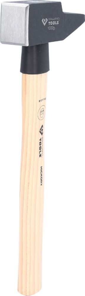 Brilliant Tools Schlosserhammer mit Hickory Stiel 1000 Gramm französische Form Brilliant Tools Schlosserhammer mit Hickory Stiel 1000 Gramm französische Form