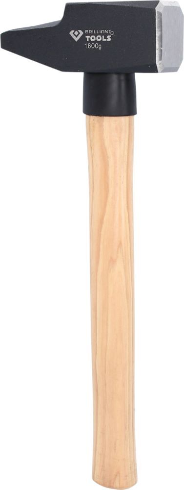 Brilliant Tools Schlosserhammer mit Hickory Stiel 1600 Gramm französische Form Produktbild Brilliant Tools Schlosserhammer mit Hickory Stiel 1600 Gramm französische Form bild 2