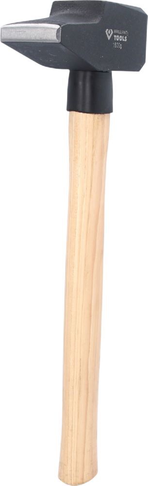 Brilliant Tools Schlosserhammer mit Hickory Stiel 1600 Gramm französische Form Produktbild Brilliant Tools Schlosserhammer mit Hickory Stiel 1600 Gramm französische Form bild 4