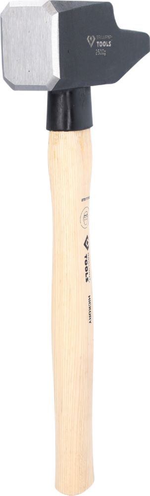 Brilliant Tools Schlosserhammer mit Hickory Stiel 2500 Gramm französische Form Produktbild Brilliant Tools Schlosserhammer mit Hickory Stiel 2500 Gramm französische Form bild 3