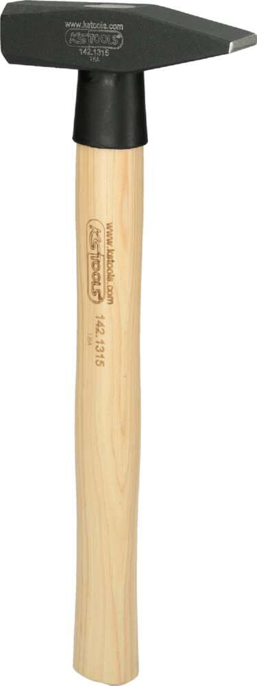KS Tools Schlosserhammer mit Hickorystiel 400g Produktbild KS Tools Schlosserhammer mit Hickorystiel 400g bild 4