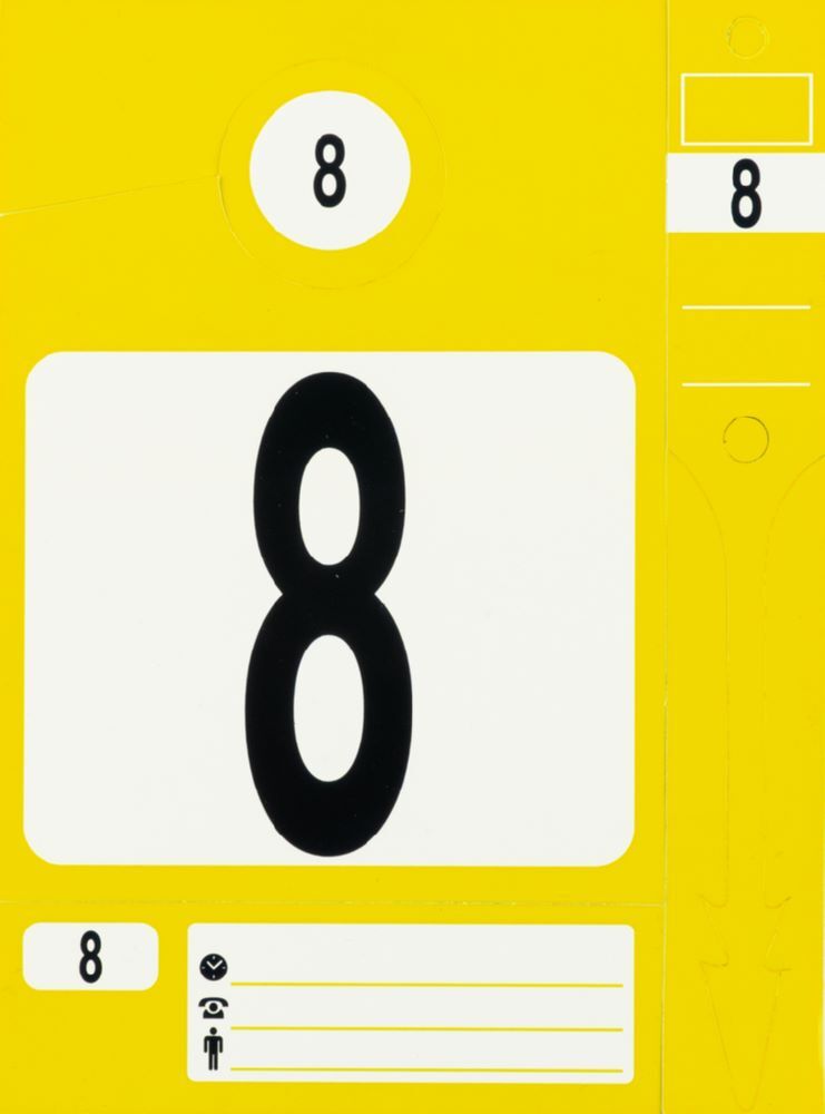 KS Tools Schlüsselanhänger Set gelb 300 Stück Produktbild KS Tools Schlüsselanhänger Set gelb 300 Stück