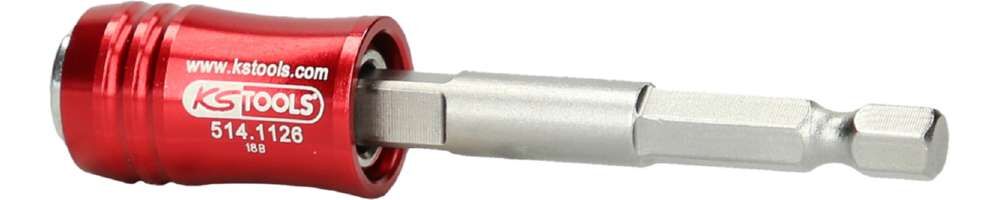 KS Tools 1/4 Zoll 2 in 1 Schnellwechsel-Bithalter Produktbild KS Tools 1/4 Zoll 2 in 1 Schnellwechsel-Bithalter