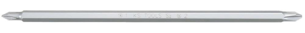 KS Tools Schraubendreher Doppelklinge PH0 und PH1 Produktbild KS Tools Schraubendreher Doppelklinge PH0 und PH1