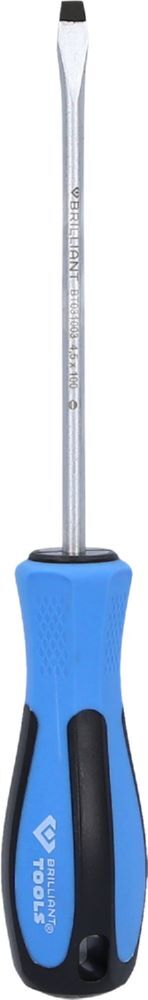 Brilliant Tools Schraubendreher Schlitz 4,5 x 100 mm Produktbild Brilliant Tools Schraubendreher Schlitz 4,5 x 100 mm