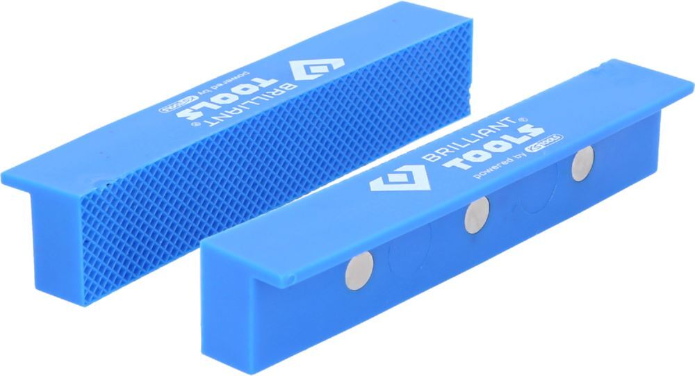 Brilliant Tools Schonbacken Satz Kunststoff mit Struktur 150 mm Produktbild Brilliant Tools Schonbacken Satz Kunststoff mit Struktur 150 mm